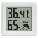ドリテック デジタル温湿度計 O-420WT