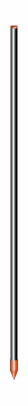 アポロ FRPポール 900mm FR-FR14-900 電気柵 イノシシ 小動物用 絶縁支柱 防獣 防鳥 園芸