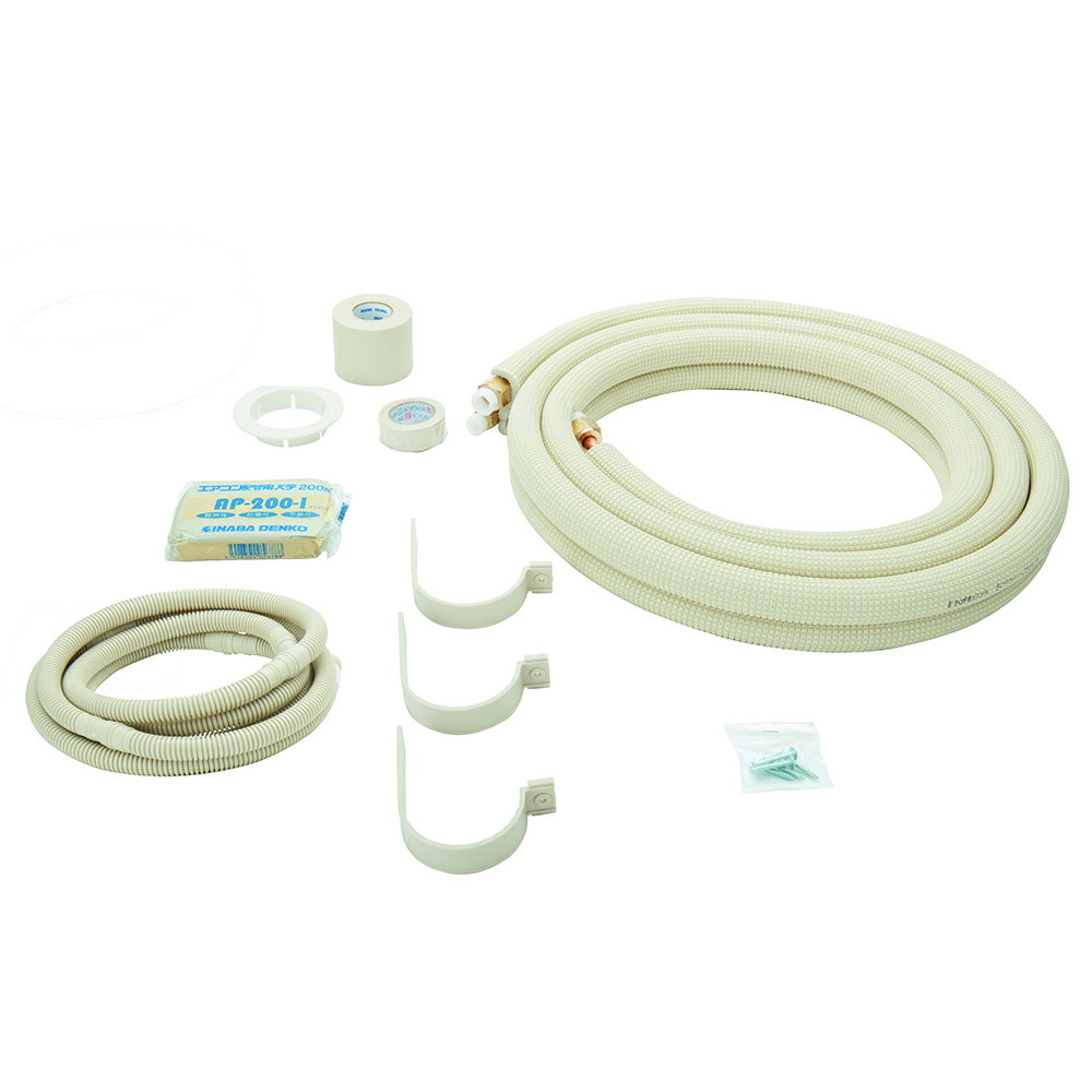 因幡電工 フレア加工済み 空調配管セット 2分3分 4m SPHF234 INABA エアコン 据付工事 配管部材