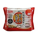 低温製法米のおいしいごはん パックごはん アイリスフーズ 180g×10食パック 国産100%ブレンド米 パックご飯 パックライス レトルトご飯 非常食 防災 備蓄