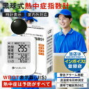 【2025最新モデル!】黒球式熱中症指数計 JIS適合品 JIS準拠 黒球付熱中症計 黒球型携帯熱中症計 WBGT アラーム RABLISS KO392 温度計測 熱中症対策 義務化 熱中症予防 熱中症 測定器 温度 熱中アラーム wbgt測定器 屋外