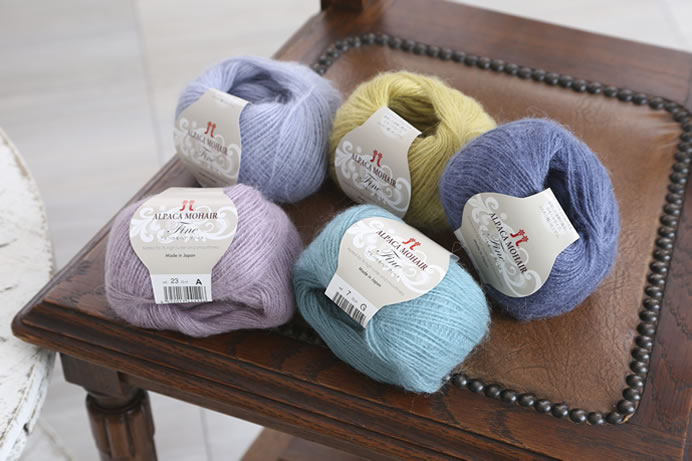 SALE！期間限定特別奉仕品！【毛糸】【ハマナカ】アルパカモヘア フィーヌ