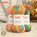 毛糸 輸入 パピー 輸入糸 Katia カティア LILAILA スペイン製 アクリル 段染め かぎ針 棒針 手編み 編み物 手芸 ハンドメイド 手作り ショー...