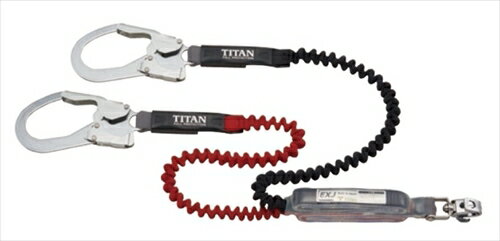 TITAN（タイタン） ハーネス用ランヤード（伸縮ストラップ式） HL-ERW-130