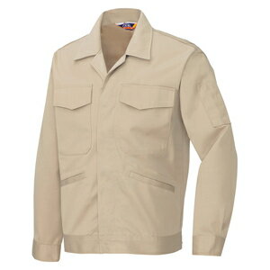 アイトス 長袖ジャンパーA型（男女兼用） カラー：アイボリー サイズ：LL （ヒヨクジャンパー） ［620..