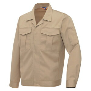 アイトス 長袖ジャンパーB型（男女兼用） カラー：ベージュ サイズ：M （セイデン ジャンパー） ［630ー002］