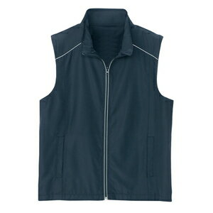 アイトス リフレクトベスト（男女兼用） カラー：ネイビー サイズ：L （リフレクトベスト） ［2201ー00..