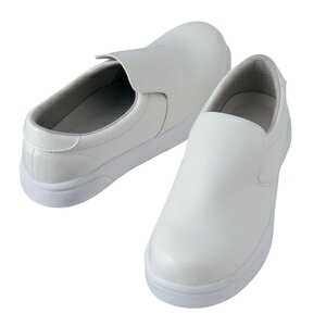 アイトス 耐滑コックシューズ（先芯入り）（男女兼用） カラー：ホワイト サイズ：25 （タイカツコック..