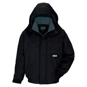 アイトス 防寒ブルゾン（男女兼用） カラー：ブラック サイズ：S （ボウカンブルゾン） ［6161ー010］