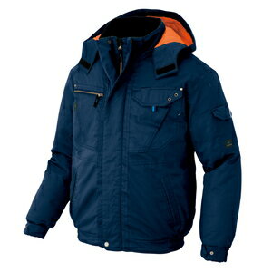 アイトス 防寒ブルゾン（男女兼用） カラー：ディープネイビ サイズ：SS （ボウカンブルゾン） ［8571ー018］