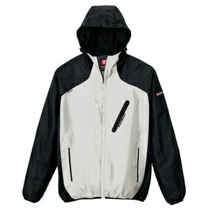 アイトス パーカーブルゾン（男女兼用） カラー：シルバーグレー サイズ：LL （パーカーブルゾン） ［1..