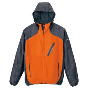 アイトス パーカーブルゾン（男女兼用） カラー：オレンジ サイズ：3L （パーカーブルゾン） ［10302ー163］