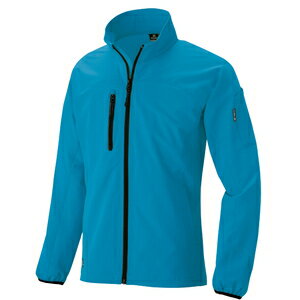 アイトス 長袖ブルゾン カラー：ターコイズブルー サイズ：LL （ナガソデブルゾン） ［10333ー027］