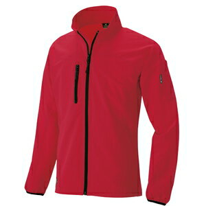 アイトス 長袖ブルゾン カラー：レッド サイズ：S （ナガソデブルゾン） ［10333ー009］