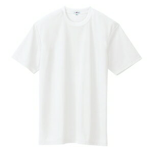 吸汗速乾クールコンフォート半袖Tシャツ男女兼用ホワイトS AZ-10574-001-S S|作業用品・衣料 作業服インナー Tシャツ