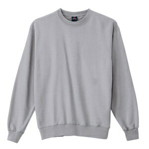 アイトス トレーナー（男女兼用） カラー：グレー サイズ：4L （C／100トレーナー） ［10777ー104］