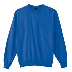 アイトス トレーナー（男女兼用） カラー：ブルー サイズ：4L （C／100トレーナー） ［10777ー106］