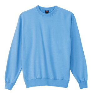 アイトス トレーナー（男女兼用） カラー：サックス サイズ：3L （C／100トレーナー） ［10777ー107］