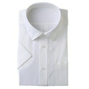 アイトス 半袖カッターシャツ カラー：ホワイト サイズ：3L （ハンソデカッターシャツ） ［43070ー001］