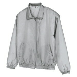 アイトス 裏メッシュブルゾン（男女兼用） カラー：シルバーグレー サイズ：L （ウラメッシュカラージ..