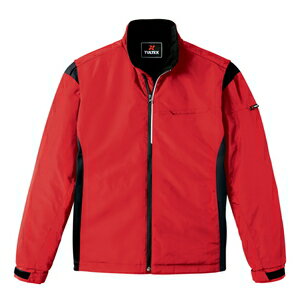 アイトス アームアップ防寒ジャケット（男女兼用） カラー：レッド サイズ：5L （ボウカンジャケット）..