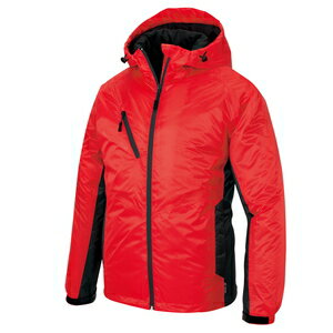 アイトス 防寒ブルゾン（男女兼用） カラー：レッド サイズ：LL （ボウカンブルゾン） ［50116ー009］