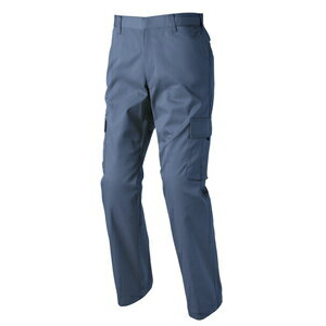 アイトス カーゴパンツ（ノータック）（男女兼用） カラー：アイアンブルー サイズ：S （カーゴパンツ（ノータック）） ［60521ー086］