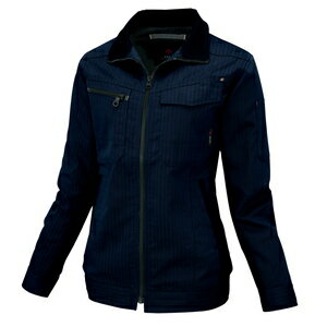 アイトス レディース長袖ブルゾン カラー：ネイビー サイズ：M （レディースナガソデBL） ［60610ー008］