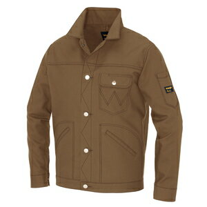 アイトス ボタンジャケット（男女兼用） カラー：モカ サイズ：SS （ナガソデジャンパー） ［64202ー03..