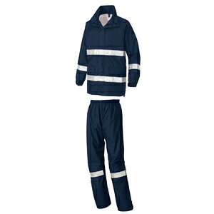 アイトス レインウエア カラー：ネイビー サイズ：L （レインスーツ） ［562404ー008］