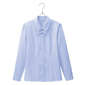 アイトス 長袖ブラウス カラー：サックス サイズ：15 （ナガソデブラウス） ［HCB8600ー020］