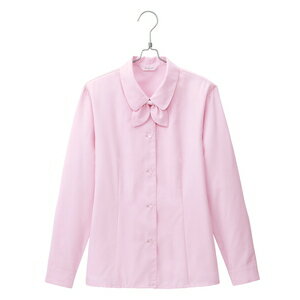 アイトス 長袖ブラウス カラー：ピンク サイズ：11 （ナガソデブラウス） ［HCB8600ー038］