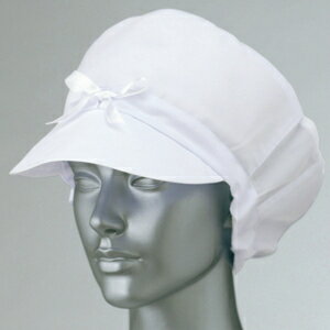 アイトス レディース作業帽 カラー：シロ サイズ：F （ジョシサギョウボウミミメッシ） ［HH4324ー001］