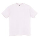 アイトス Tシャツ（男女兼用） カラー：ライトピンク サイズ：4L （Tシャツ） ［MT180ー014］