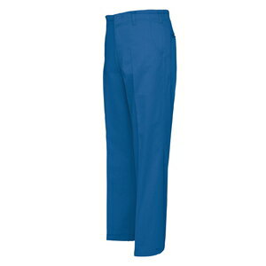 アイトス ワークパンツ（ノータック）（男女兼用） カラー：ブルー サイズ：76 （メンパンツ） ［RP60ー014］