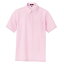 アイトス 半袖ボタンダウンポロシャツ（男女兼用） カラー：ピンク サイズ：3L （ボタンダウンハンソデポロ） ［7617ー060］