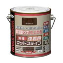 アサヒペン 油性強着色ウッドステイン 0.7L ダークオーク