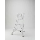 ALINCO(アルインコ) アルミ三脚 KWX120 オールアルミ三脚 軽量 4尺 120cm 植木 剪定 最大使用質量100kg 全高1.25m コンパクト設計 溝入パイプ 溶接仕様タイプ 後支柱収納ベルト装備 折畳式 伸縮