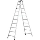 ALINCO(アルインコ) ステップ幅広専用脚立 MXB300F 10段 300cm アルミ 60mm幅広ステップ はしご 梯子 高所作業 園芸 リベット方式 ...