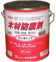 カンペハピオ 吉田製油所 クレオトップ ブラウン 2.5L