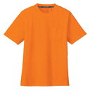 コーコス信岡 半袖Tシャツ AS-657/オレンジ/L【45...