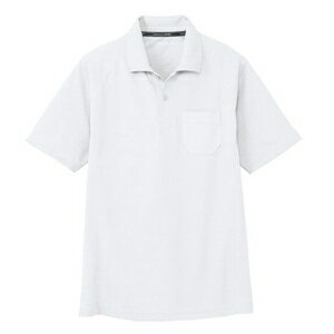 コーコス信岡 吸汗速乾半袖ポロシャツ AS-1657/ホワイト/M