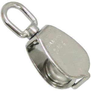 ひめじや ステンレス 豆ブロック(滑車)1車＃20 MB－20