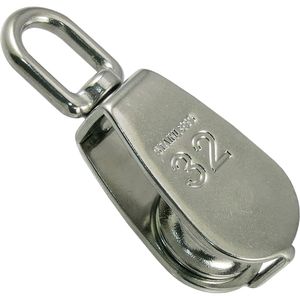 ひめじや ステンレス 豆ブロック(滑車)1車＃32 MB－32