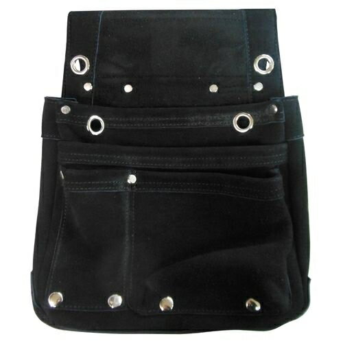 DBLTAC スエード本革釘袋 DSL-07BK