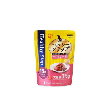 アイリスオーヤマ ヘルシーステップレトルト チキン・ささみと野菜375g 13歳以上用 HRCV13