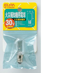 朝日電器 火災報知機用電球 G−1442H【4901087114559:1341】