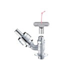 三栄水栓 共用自動接手散水栓 Y861-13 三栄水栓製作所 SANEI 水道用品 排水用品 散水栓 呼び:13 カギ R32 ホース接続部 L210-2 逆止弁なし ホース接続部の直径:16.5mm 青銅製