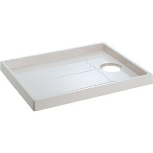 三栄水栓 洗濯機パン｜洗濯機用｜ H541-800R 三栄水栓製作所 SANEI 水道用品 排水用品 洗濯機用品 トラップ穴右側 寸法:800×640mm 高さ63mm 穴径120mm 呼び径：800R アイボリーホワイト 耐荷重(4点):370kg ABS樹脂製