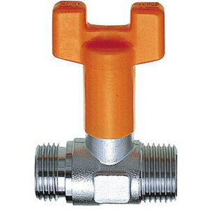 三栄水栓 首長ボールバルブ V619B-20 三栄水栓製作所 SANEI 水道用品 配管用品 水栓部品 バルブ ハンドルワンタッチ着脱タイプ 首長タイプ 呼び:20 高さ72mm 幅53mm 最高使用温度 100℃ 黄銅製